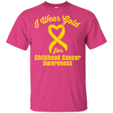I Wear Gold! Childhood Cancer Awareness T-shirt