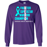 HERO! Ovarian Cancer Awareness Long Sleeve T-Shirt