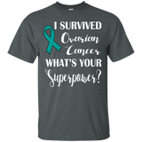 I Survived Ovarian Cancer! T-Shirt - The Awareness Store