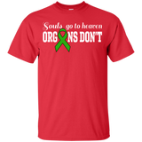 Souls go to Heaven, Organs Don’t! Organ Donor Awareness KIDS t-shirt