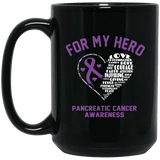 For My Hero Pancreatic Cancer Awareness Mug