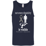 Not every disability is visible! Parkinson's Awareness Tank Top