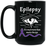 More than meets the Eye! Epilepsy Awareness Mug