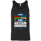 I Wear Colours for Autism Awareness! Tank Top