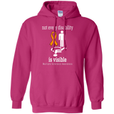 Not every disability is visible... MS Awareness Hoodie