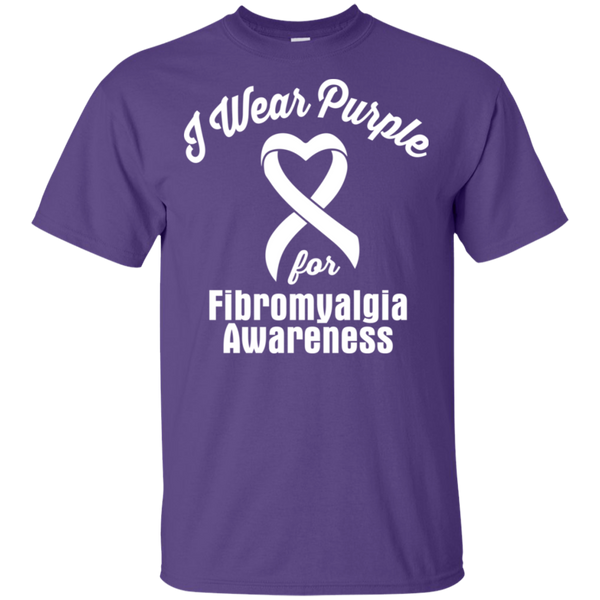 I Wear Purple for Fibromyalgia Awareness... T-Shirt