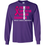 HERO! Breast Cancer Awareness Long Sleeve T-Shirt