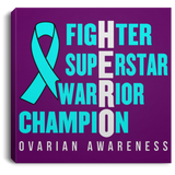 Hero! Ovarian Cancer Awareness Canvas