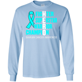 HERO! Ovarian Cancer Awareness Long Sleeve T-Shirt