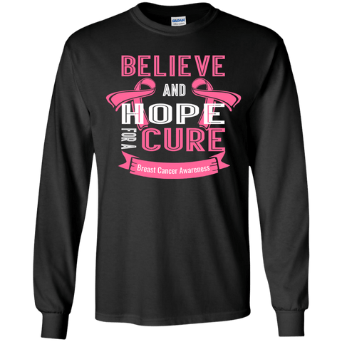 Believe & Hope Breast Cancer Awareness Kids T-Shirt & Hoodie - The Awareness Store