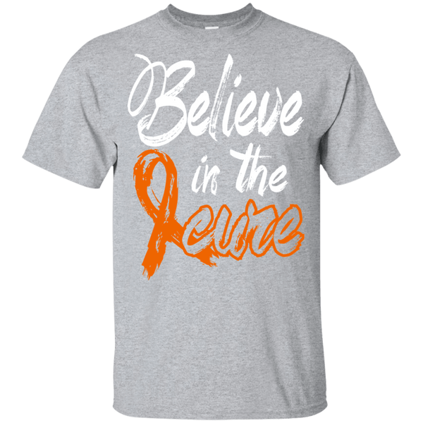 Believe in the cure Leukemia Awareness Kids t-shirt