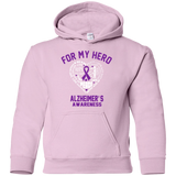 For my Hero! Kids Alzheimer's Awareness Hoodie