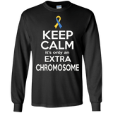 Keep Calm Down Syndrome Awareness Long Sleeved & Sweater