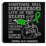 Real Superheroes! Cerebral Palsy Awareness Canvas - The Awareness Store