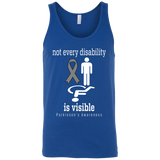 Not every disability is visible! Parkinson’s Awareness Tank Top