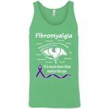 More than meets the Eye! Fibromyalgia Awareness Tank Top