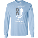 Not every disability is visible! Parkinson’s Awareness Long Sleeve T-Shirt