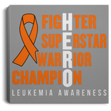 Hero! Leukemia Awareness Canvas