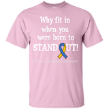 Born To Stand Out! Down Syndrome Awareness T-Shirt