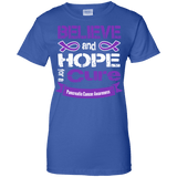 Believe & Hope for A Cure... Pancreatic Cancer T-Shirt