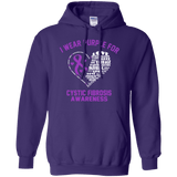 I wear Purple for Cystic Fibrosis... Hoodie