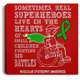 Superhero! Muscular Dystrophy Awareness Canvas