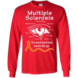 More than meets the Eye! MS Awareness Long Sleeve T-Shirt - The Awareness Store