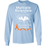 More than meets the Eye! MS Awareness Long Sleeve T-Shirt - The Awareness Store