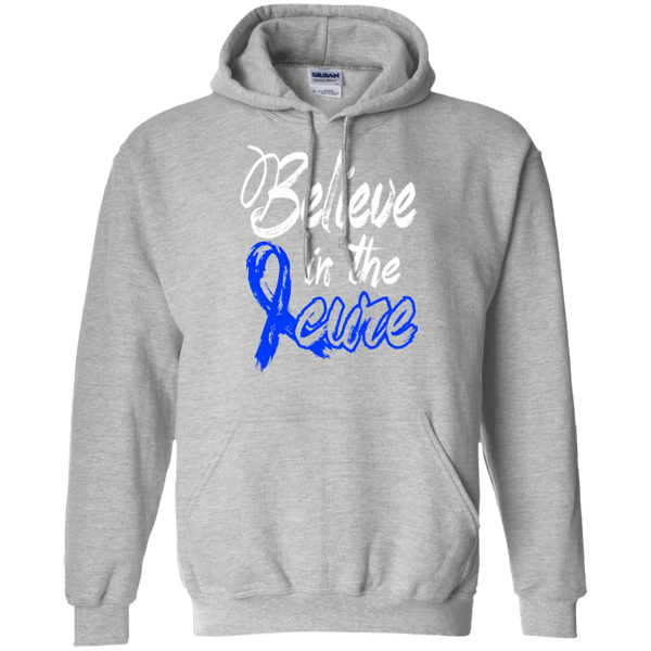 Believe in the cure Colon Cancer Awareness Unisex Hoodie