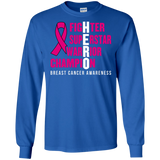 HERO! Breast Cancer Awareness Long Sleeve T-Shirt