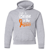 Believe in the cure Leukemia Kids Awareness Hoodie