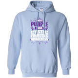 I Wear Purple for Cystic Fibrosis Awareness! Hoodie