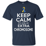 Keep Calm Down Syndrome Awareness T-Shirt