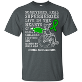 Real Superheroes! Cerebral Palsy Awareness T-shirt