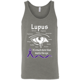 More than meets the eye! Lupus Awareness Tank Top