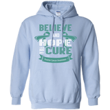 Believe & Hope for A Cure Ovarian Cancer Awareness Hoodie