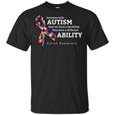Different ability! Autism Awareness T-shirt - The Awareness Store