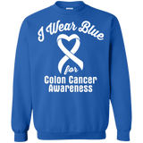 I Wear Blue for Colon Cancer Awareness... Long Sleeved Collection