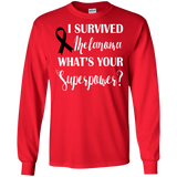I Survived Melanoma! Long Sleeve T-Shirt
