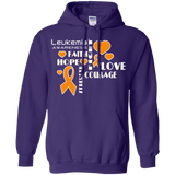 Faith Hope Love...Leukemia Awareness Hoodie