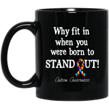 Born to Stand Out! Autism Awareness Mug