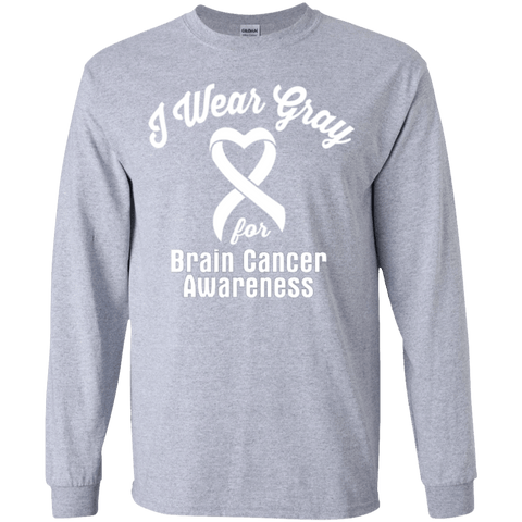 I Wear Gray for Brain Cancer Awareness... Kids Collection! - The Awareness Store