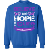 Believe & Hope for a Cure - Pancreatic Cancer Awareness Long Sleeved Collection