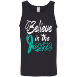 Believe in the cure Ovarian cancer Awareness Unisex Tank Top