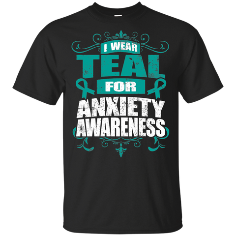 I Wear Teal for Anxiety Awareness! KIDS t-shirt - The Awareness Store
