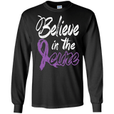 Believe in the cure Cystic Fibrosis Awareness Long Sleeve Collection - The Awareness Store