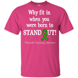 Born to Stand Out! Muscular Dystrophy Awareness KIDS t-shirt
