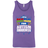 I Wear Colours for Autism Awareness! Tank Top