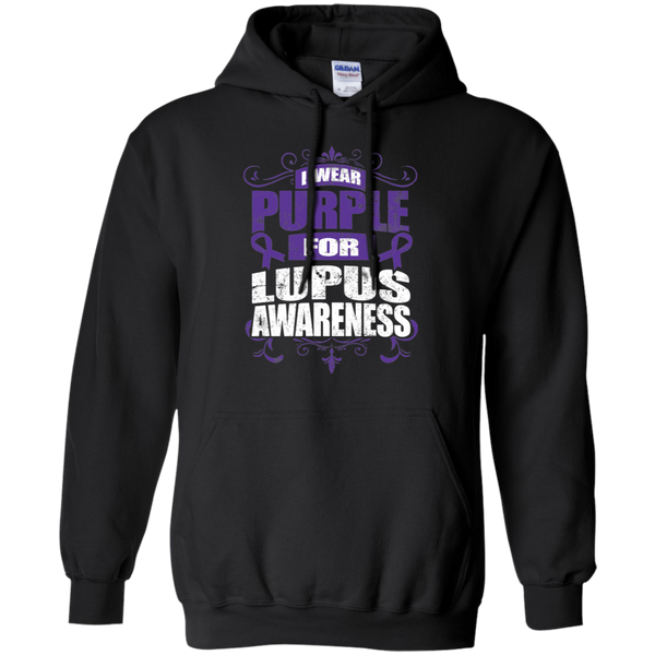I Wear Purple for Lupus Awareness! Hoodie