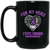 For my Hero Cystic Fibrosis Awareness Mug